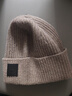 吉普（JEEP）羊毛帽子男士毛线帽秋冬季保暖针织帽防风护耳休闲防寒冬帽A0633 实拍图