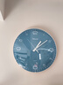 天王星（Telesonic）挂钟客厅钟表创意简约石英钟薄边挂表拱形镜面北欧风格36cm 实拍图