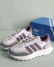 adidas马思纯同款RETROPY E5经典boost运动鞋女子阿迪达斯三叶草 亮白/奇妙红/轨道灰 39 实拍图