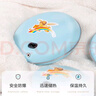 彩虹电热暖手器暖手饼暖手炉充电暖手宝电暖宝电烘笼（外套花色随机） 粉色大号【储热迅速 无水防爆 】 实拍图