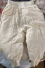 巴拉巴拉男童裤子儿童女宝宝长裤秋冬新款童装可爱休闲运动裤 奶白-夹棉-10501 110cm 实拍图