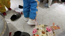 回力女鞋厚底板鞋子女增高小白鞋休闲运动面包鞋女 0930 白/粉 36  实拍图