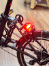 猫眼（CATEYE） 自行车灯尾灯刹车智能感应骑行灯USB充电式夜骑山地车警示灯装备配件 RAPID -x2-kinetic尾灯 实拍图