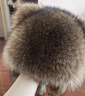 芷小琪2025新款小浣熊皮草帽子貉子皮儿童冬季保暖护耳帽男女通用款 无帽檐-儿童-头围53-56厘米 禁止沾水-3岁以上均可佩戴 实拍图