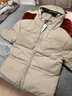 阿迪达斯adidas冬季新款男女面包羽绒夹克保暖羽绒服连帽外套JM4625 L 实拍图
