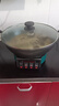 奥克斯（AUX）电炒锅多功能家用电热锅加深铸铁无涂层物理不粘大功率可定时蒸锅炒菜锅蒸煮一体锅 36CM单笼（推荐5-7人） 实拍图
