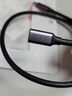 佳翼（JEYI）Type-c数据线 公转母延长线USB-C3.1Gen2数据线 4K@60Hz 双C视频传输线支持iphone16/15全系 1.2米 实拍图