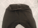 真维斯（JEANSWEST）无痕秋裤男士保暖打底裤男款保暖裤2024秋冬季新款加绒加厚休闲裤 黑色 纯色 M 实拍图