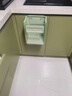 所居闲厨房垃圾桶挂式折叠家用橱柜门壁挂式垃圾桶创意厨余专用圾垃圾桶 无盖 壁挂折叠垃圾桶淡绿色 11L 实拍图