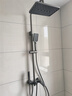 惠达卫浴淋浴花洒套装家用卫生间淋浴房增压花洒精铜主体 59A精铜-旋钮-方形出水JF10 实拍图