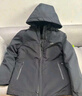 啄木鸟加绒加厚棉衣男士冬季外套中老年爸爸装休闲防寒保暖可脱卸帽棉服 藏青【加绒版】 2XL 【建议130-145斤】 实拍图