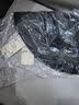 MUJI使用不易沾水带不易沾水圆帽渔夫帽 帽子 遮阳帽 带挂绳 DBA21A2S 黑色 55-57cm 实拍图