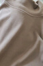 莫代尔德绒半高领打底衫女加绒加厚磨毛打底衣秋冬修身长袖保暖内搭上衣 实拍图