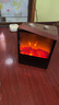 WeWarm【UV除菌99.9%】壁炉取暖器家用暖风机仿真炭火电暖器室内外大面积速热冷暖风机轻音节能1908NUV 实拍图