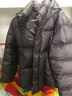 太平鸟男装羽绒服【余三火同款】轻暖连帽短款冬宽松面包服 黑色1 L  实拍图