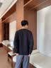 FILA潮牌加绒卫衣情侣宽松双侧拉链细腻亲肤长袖T恤衫 实拍图