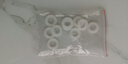 德岐 硅胶垫片 耐压抗冻防老化橡胶垫圈 4分6分水龙头水管软管密封圈 白色 硅胶4分（10个） 实拍图