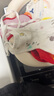 婴儿围嘴 宝宝系带口水巾方形 新生儿方形绑带小围兜纯棉六层纱布 BB58 9层纱布(4条装) 实拍图