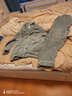 雅鹿睡衣秋冬男加绒加厚2024新款珊瑚绒家居服大码可外穿套装 NSCJF-CK109淡灰白条绣花 XL [建议体重125-150斤] 实拍图