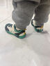 卡特兔童鞋儿童运动鞋春季户外儿童鞋子男童女童软底儿童鞋登山鞋 白黑绿 29 内长18.0cm 脚长16.-17.4 实拍图