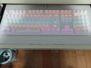 ikbc游戏键盘机械键盘办公键盘机械有线键盘 ikbc F108 RGB 有线 白色 青轴 实拍图