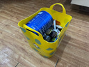 LINSY KIDS卡通可爱儿童婴儿玩具家用宝宝脏衣服收纳筐脏衣篮篓卡通收纳桶 【柠檬黄】卡通收纳桶 大号 实拍图