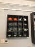 容山堂实木茶杯架挂墙中式小博古架展示架茶具收纳柜多宝阁古董架 新中式博古架-月影款中号 实拍图
