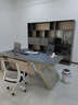 三雀轻奢老板桌办公桌简约现代董事长总裁桌大班台经理办公室桌椅组合 2.4米老板桌 实拍图