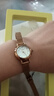 聚利时（Julius）手表女复古百搭时尚简约气质石英防水学生女士手表棕色JA-482I 实拍图