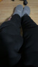 JEANSWEST LIFE真维斯国潮休闲裤男款冬季加绒加厚保暖束脚裤中式潮流宽松长裤潮 实拍图