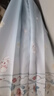 安妮优儿汉服女童秋冬季马面裙2025新款超仙古装儿童女孩唐装古风裙子冬款 蓝色 150 实拍图