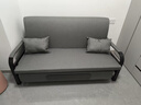 楠姝【顺丰入户】沙发床一体两用小户型布艺单人实木双人折叠沙发床 【1.58m普通款】5cm海绵+2cm乳胶 实拍图