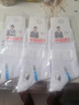 浪莎（LangSha）袜子男士中筒袜纯棉特大码46超薄夏季网眼防臭透气全棉休闲男袜48 100%棉特大码白色43至48码/353款 3XL /6双 实拍图