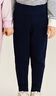 松山棉店商场同款自由穿小暖羊儿童打底裤 320g-深灰条纹150cm 实拍图