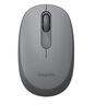 飞利浦（PHILIPS）M370无线鼠标 轻音办公鼠标 人体工学左右手对称便携鼠标 USB台式苹果电脑笔记本通用企业采购 M370灰色【2.4G无线】 实拍图