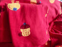 红豆儿童内衣套装纯棉男女童秋衣裤本命年鸿运红色新年招福H1071 150 实拍图