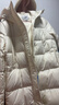 森马（Semir）轻松羽绒|羽绒服女长款三防2024冬宽松连帽外套简约109724113001 实拍图