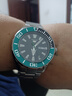 精工SEIKO新款精工5号手表男大表盘绿水鬼全自动机械防水男表SRPC53J1 SRPC53J1绿色送皮带表盘45mm 实拍图