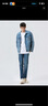 Levi's李维斯情侣同款美式经典复古休闲时尚潮牌修身牛仔夹克外套 中蓝色 XL 实拍图