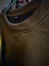 JEANSWEST LIFE真维斯加绒卫衣男秋冬季加厚保暖外套三角设计重磅灰色圆领上衣 实拍图