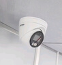 HIKVISION海康威视监控摄像头200万红外全彩夜视AI人形检测poe网线供电家用室内半球监控T12HV3-LA 4MM  实拍图