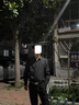凡迪时尚衬衫男春秋季新款长袖衬衣冰丝痞帅韩版潮流休闲宽松垂感大码男装 2件装-长黑色+长黑色 M （90-115斤） 实拍图