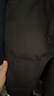 海澜之家（HLA）羽绒服男款轻商务时尚翻领外套男冬季 黑色55 2XL 185/100A 推荐165~176斤 实拍图