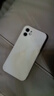 英悦 适用苹果12手机壳iPhone12Pro Max液态硅胶Mini新款镜头全包超薄防摔女男软壳高级感保护套 苹果12【古董白】液态硅胶·内里植绒·贈钢化膜 实拍图