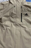 adidas拒水加绒内胆三合一连帽外套男女秋冬阿迪达斯官方轻运动   浅褐   M 实拍图