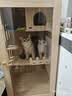 【纯实木】松木猫别墅猫柜 家用室内超大自由空间猫窝 养猫专用笼 经典120*60*60【三层】 【原木】送上门+自己安装+侧门 实拍图