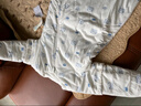 童泰秋冬11-18个月婴幼儿男女宝宝夹棉保暖包裹睡袋防踢被防惊跳 黄色鸭梨 L（11-18个月) 实拍图