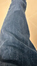 真维斯（Jeanswest）牛仔裤男2026春季棉弹时尚男裤直筒裤男牛仔长裤子男蓝色29 实拍图