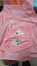 Babyprints儿童围裙画画衣防水罩衣宝宝吃饭绘画厨房套装防水防脏易擦带袖套 实拍图