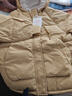 连帽短款棉衣女冬季韩版宽松学院风棉服外套撞色百搭面包服J601 黄色 L （115-130斤） 实拍图